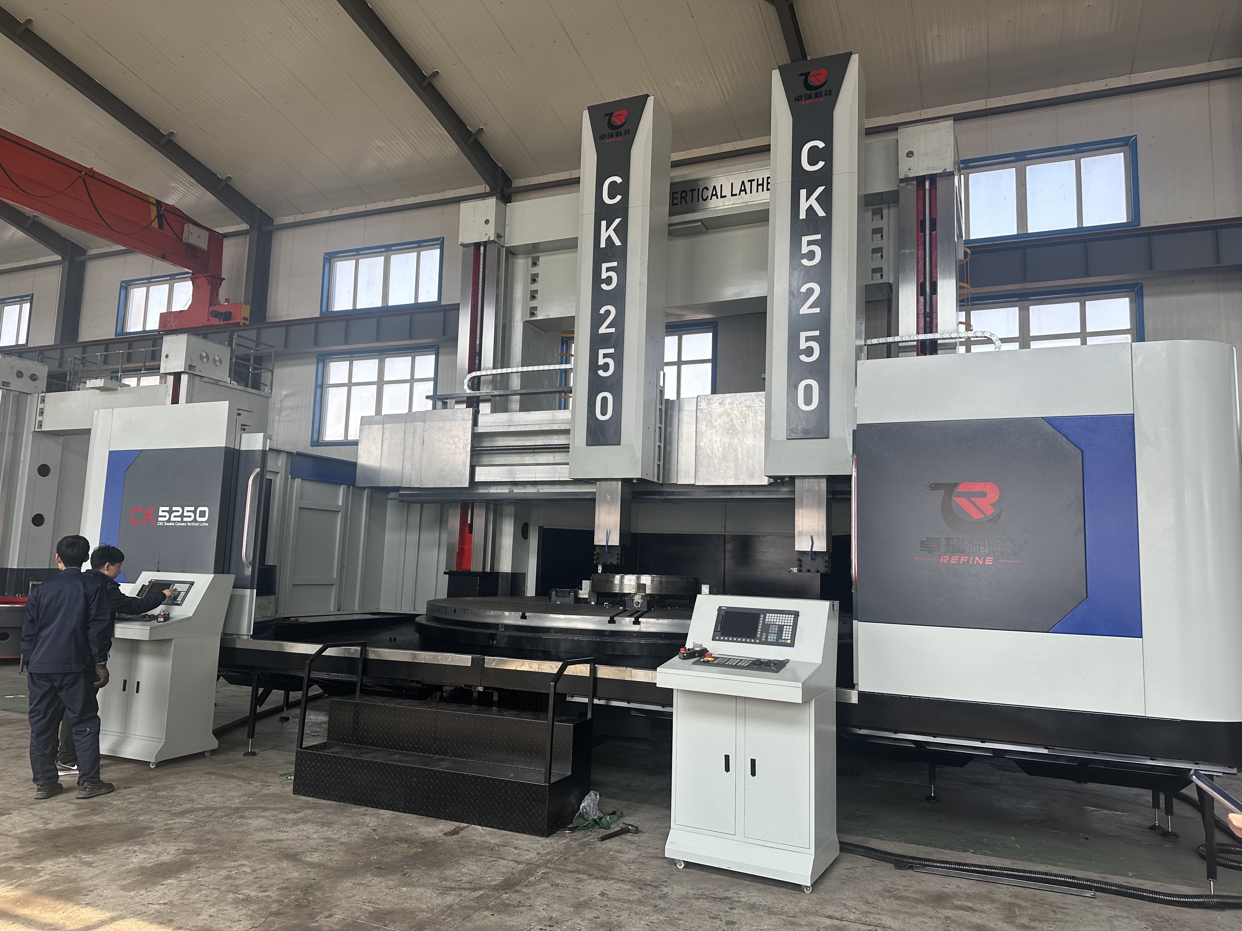 CK5250 Heavy Duty CNC Vertical Lathe 