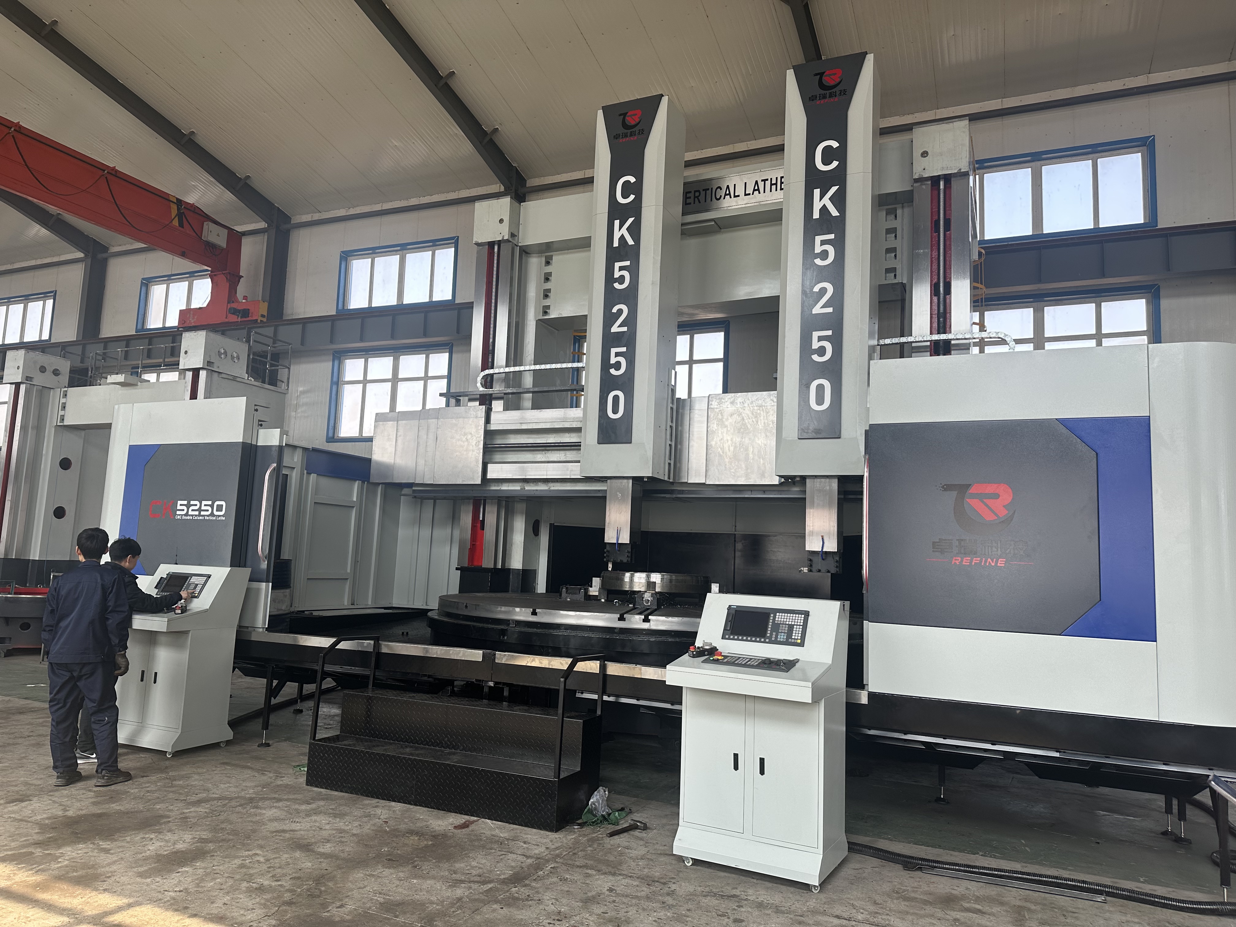 CK5250 Heavy Duty CNC Vertical Lathe 