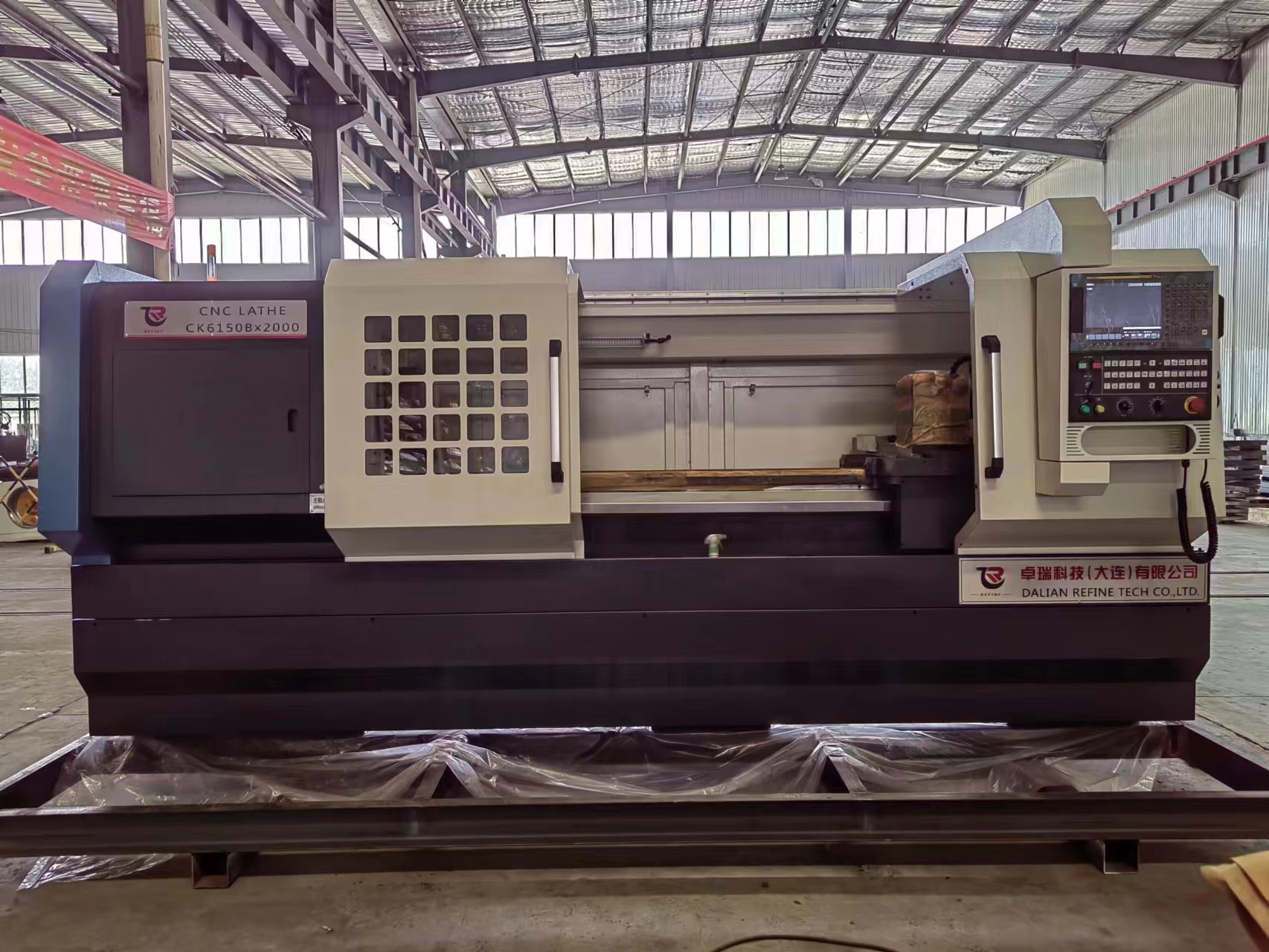 CK6163 High Precision CNC Lathe Machine for Metal 