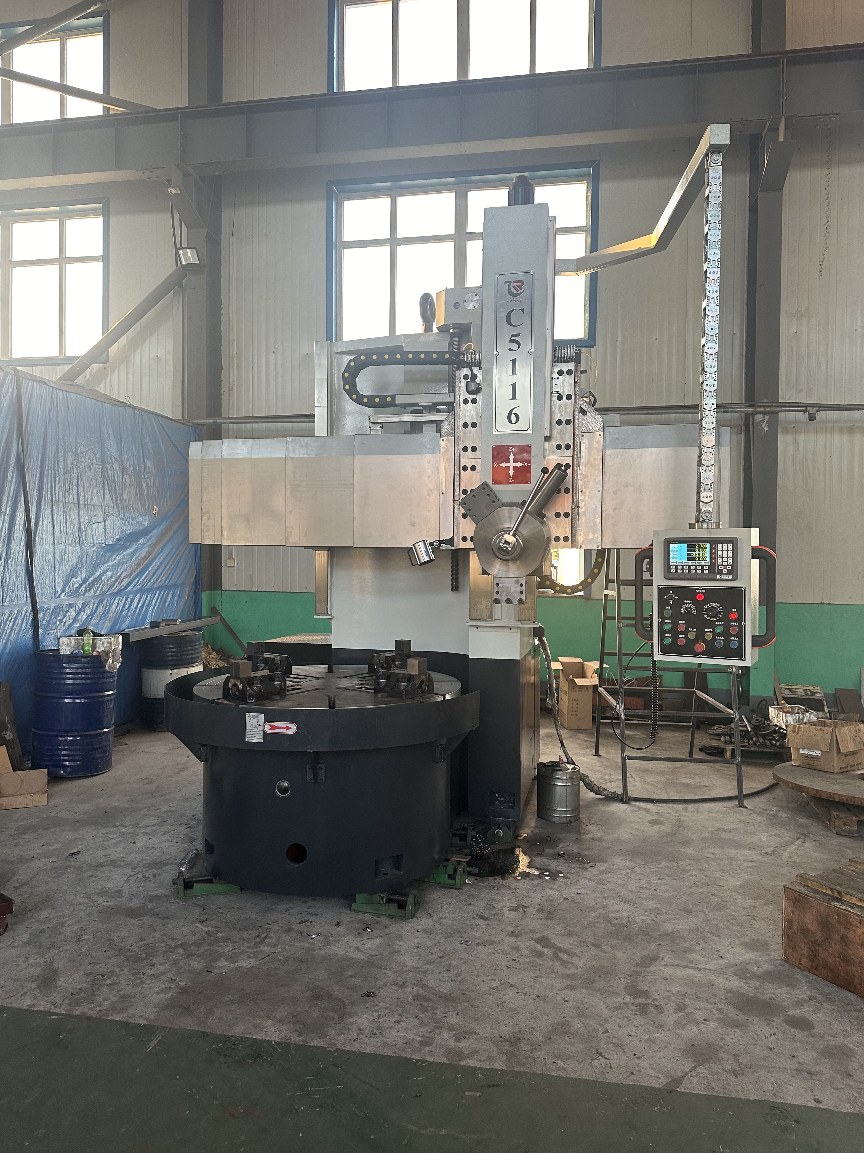 DVT5116 Vertical Lathe/ VTL with DRO