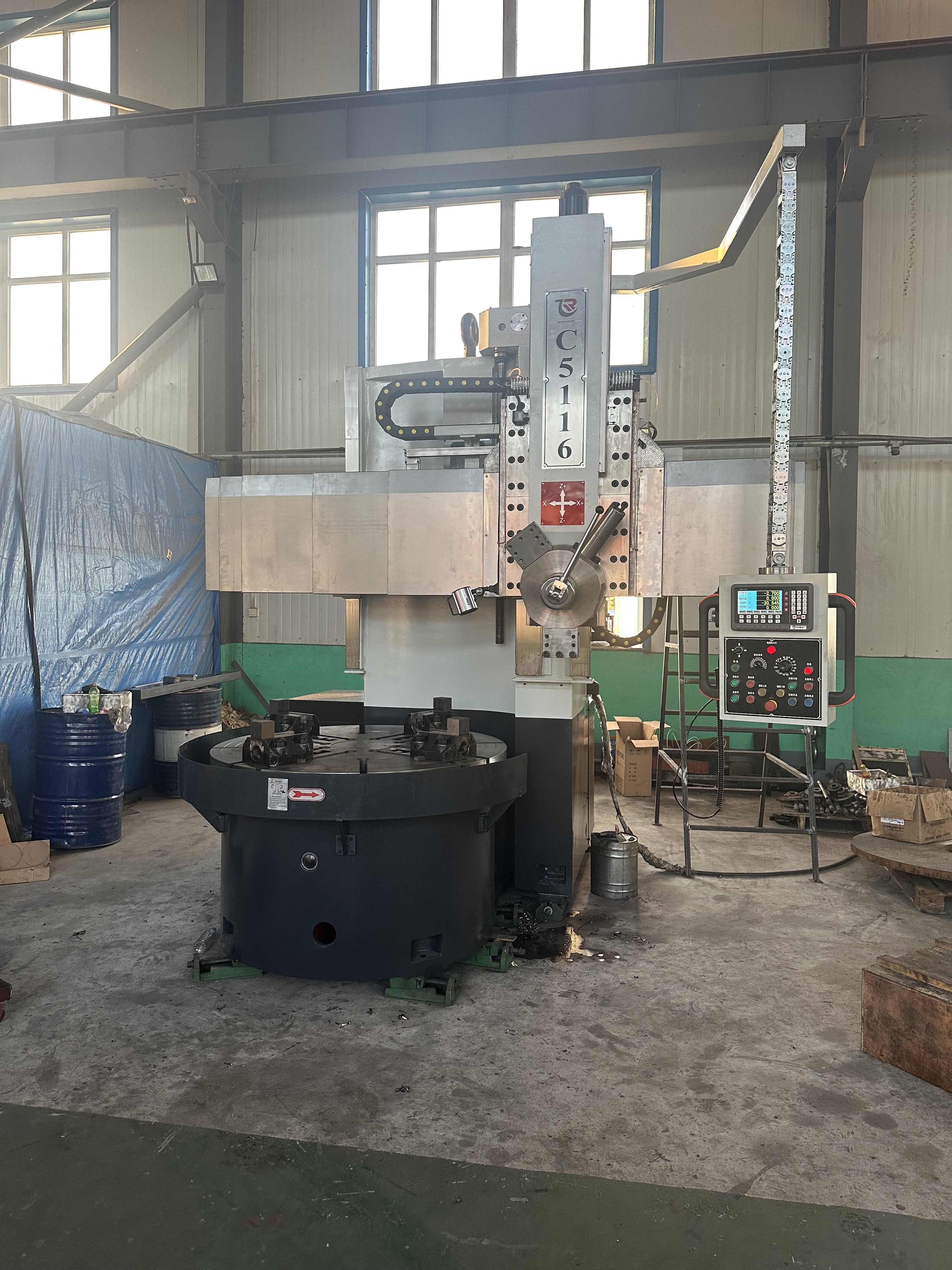 DVT5116 Vertical Lathe/ VTL with DRO