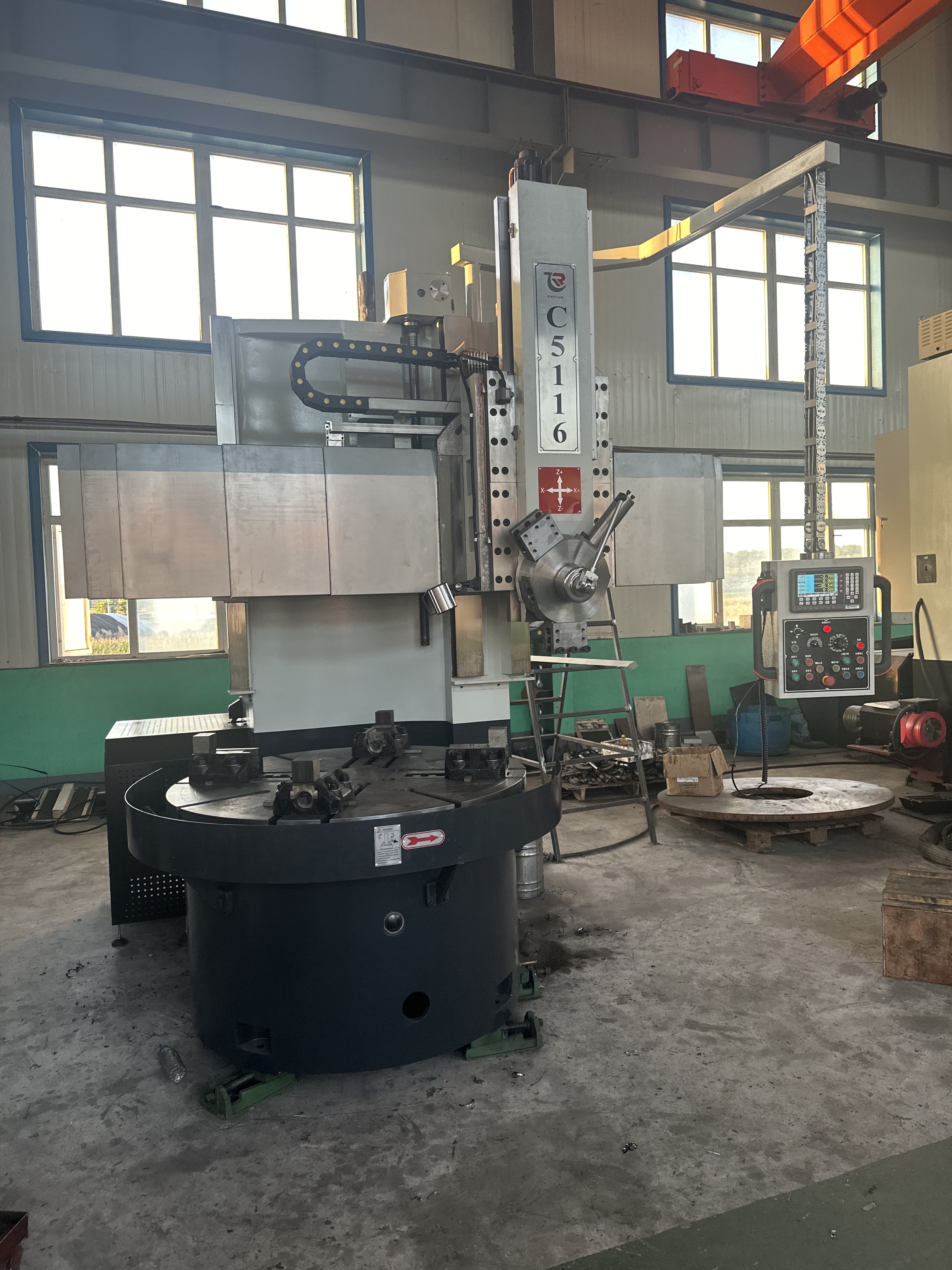 DVT5116 Vertical Lathe/ VTL with DRO