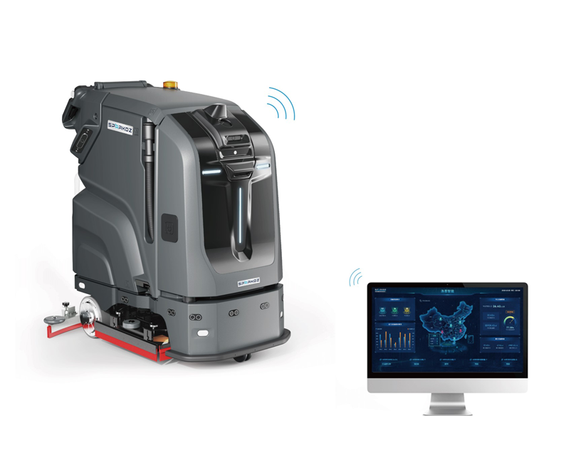  TN70-PRO Disc Brush Floor Cleaning Robot